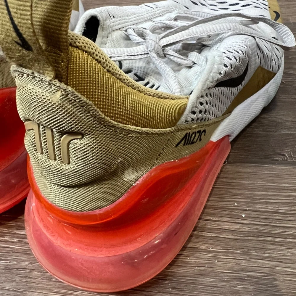 Nike Air Max 270 'Flight Gold" Women's size 9 - Picture 5 of 9